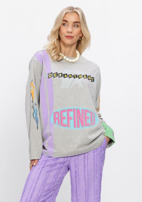 Grijze REFINED DEPARTMENT Tops & T-shirts WINNIE - large