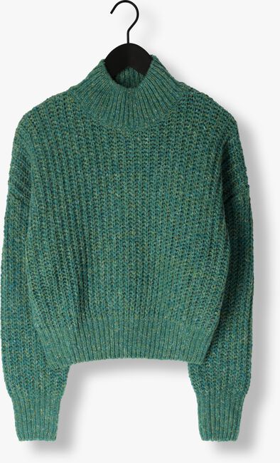 ANOTHER LABEL Pull DYLAN KNITTED PULL L/S en vert - large