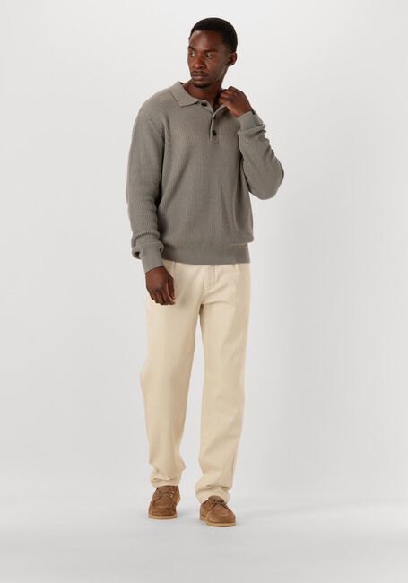 Groene BUTCHER OF BLUE Trui GALWAY POLO LS - large