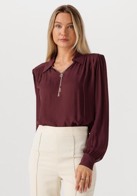 TWINSET MILANO Mini robe 252TP2291 Bordeaux - large