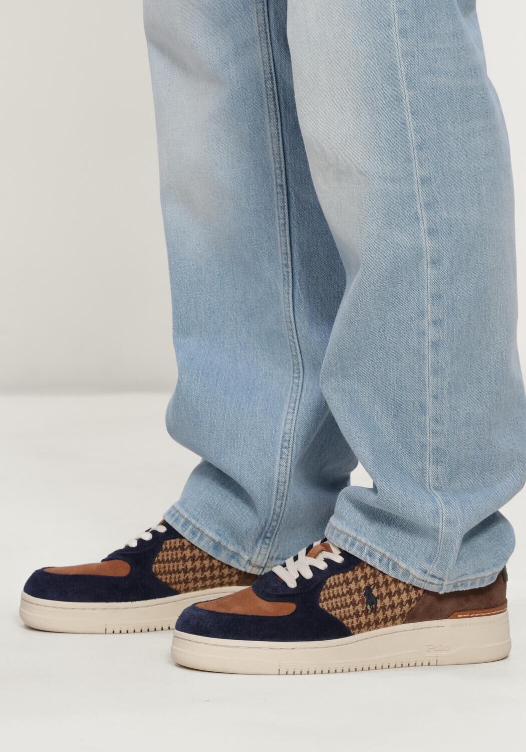 Bruine POLO RALPH LAUREN Sneakers MASTERCOURT - large
