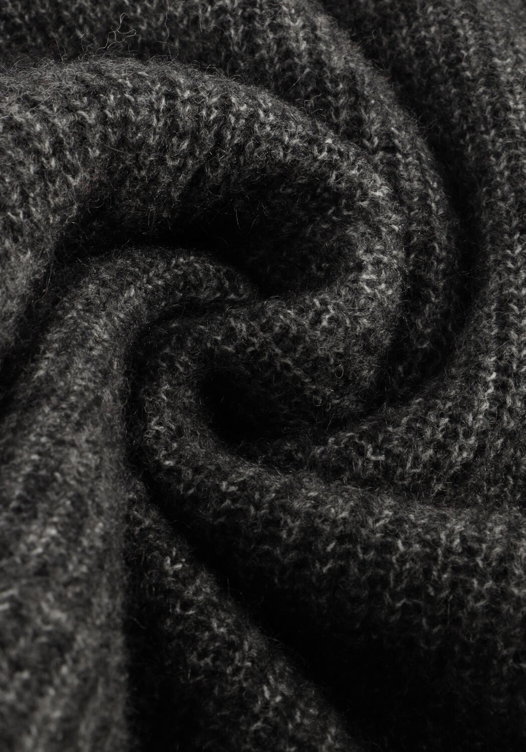 Donkergrijze MSCH COPENHAGEN Top MSCHMILANIA HOPE 2/4 PULLOVER - large