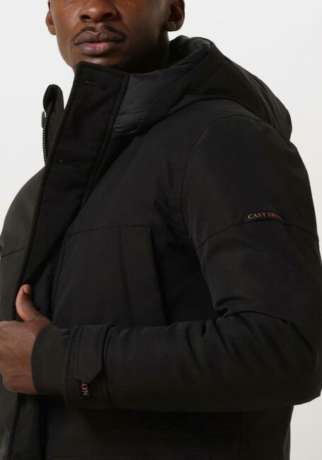 CAST IRON Parkas PARKA JACKET HIGH TWILL RAMTURE en noir - large