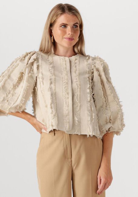 Beige MINUS Jack VENJA SHORT JACKET - large