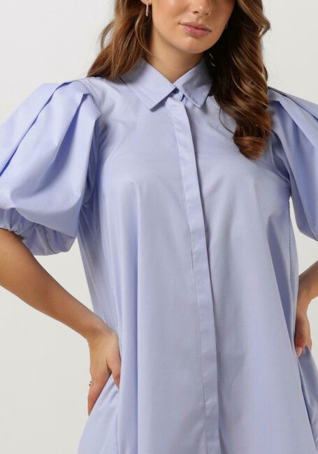 EST'SEVEN Mini robe EST’POPLIN DRESS VIN en bleu - large