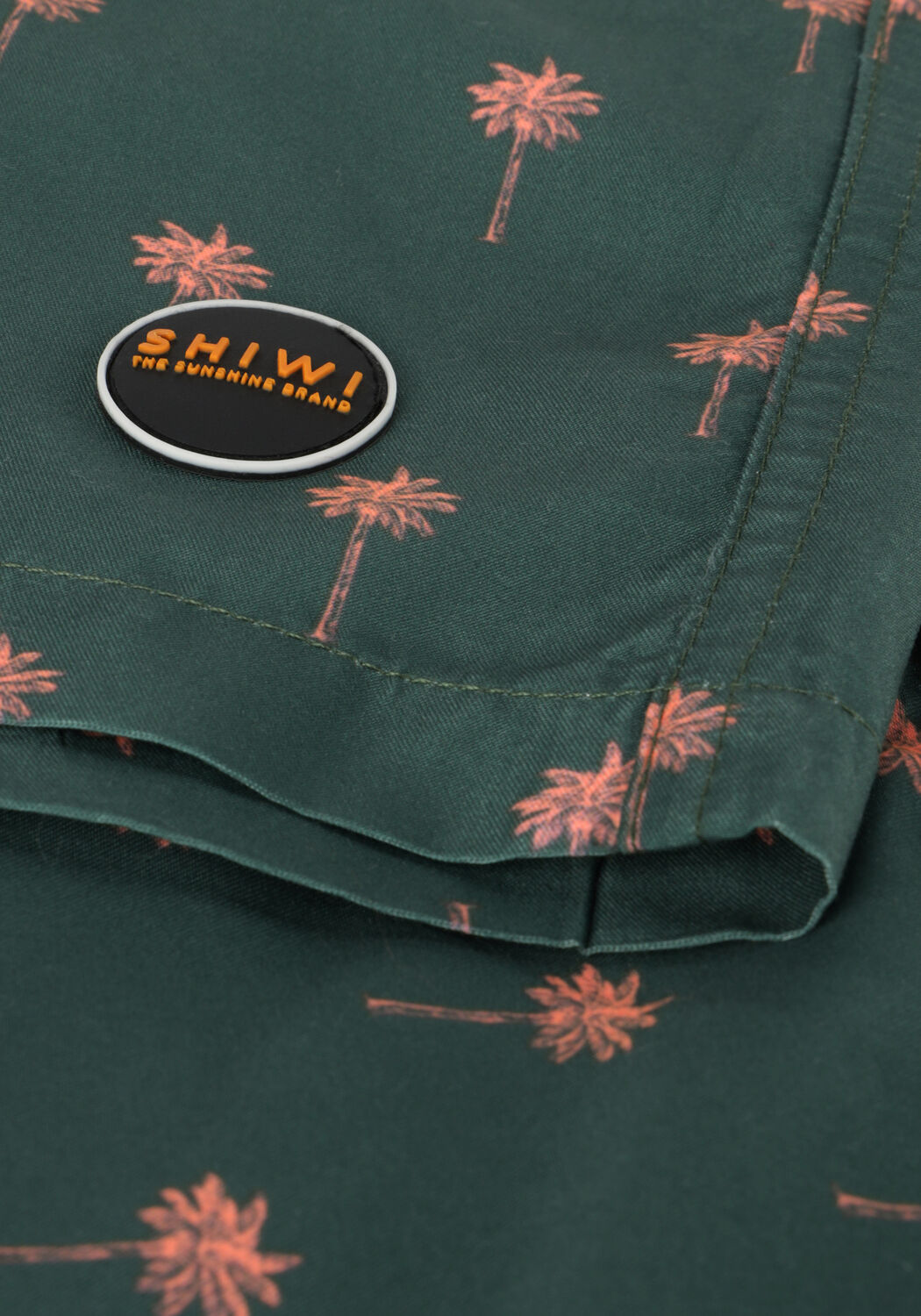 Donkergroene SHIWI Zwemkleding SWIM SHORTS SHIWI SCRATCH PALM - large