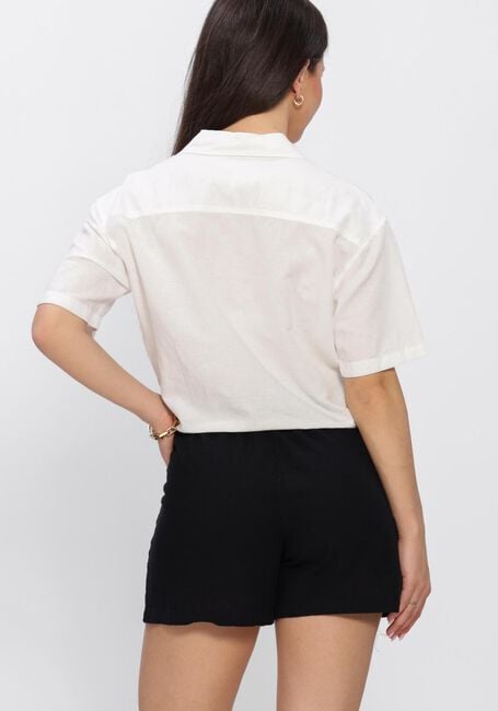 TOMMY JEANS TJW TIE FRONT LINEN SHIRT Blouses &Eacute;cru - large