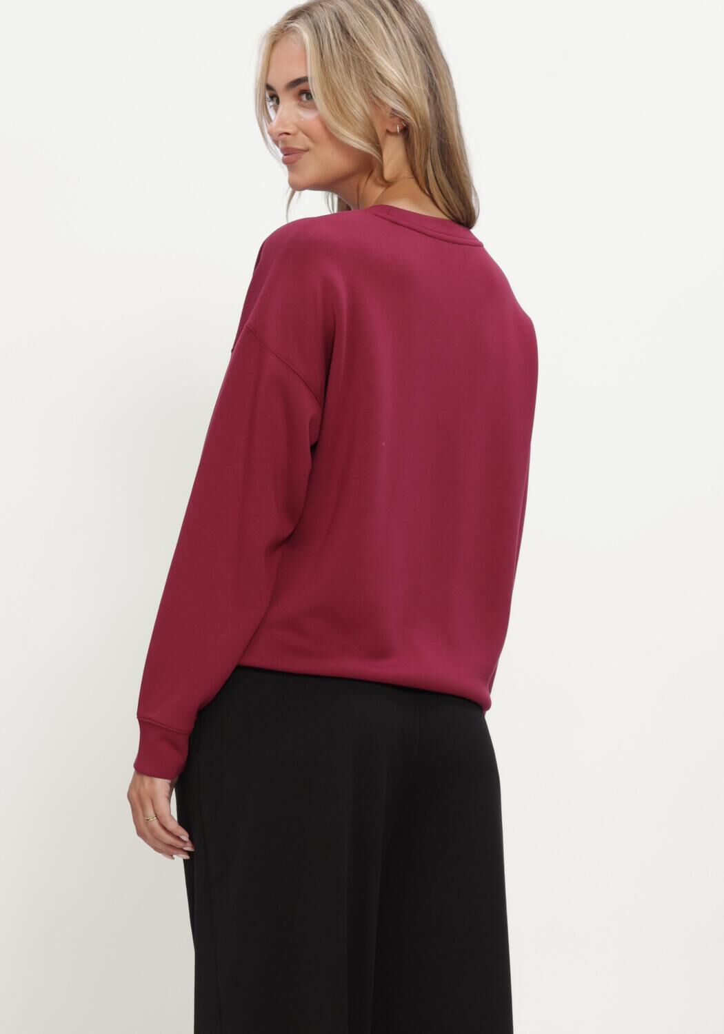 MSCH COPENHAGEN Pull MSCHIMA Q SWEATSHIRT Bordeaux - large
