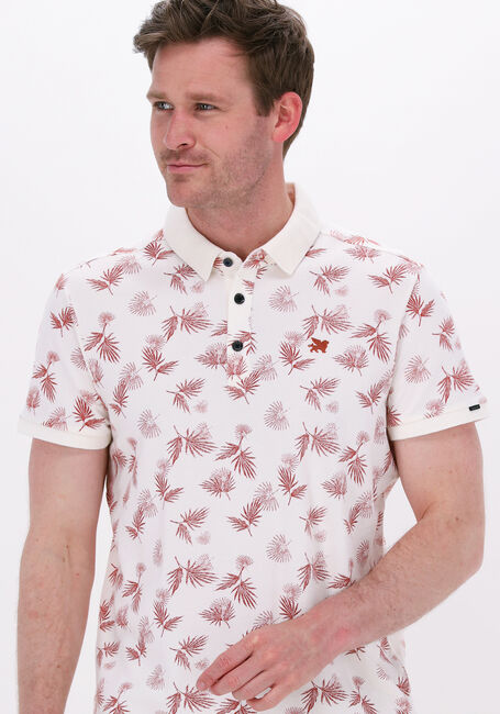 Gebroken wit VANGUARD Polo SHORT SLEEVE POLO PIQUE STRETCH - large