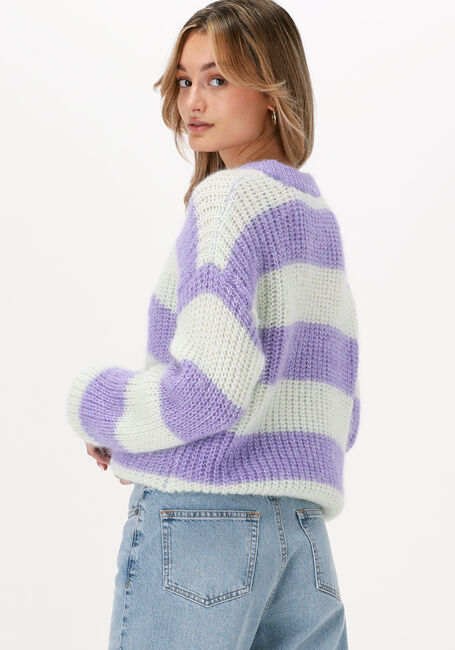 SELECTED FEMME Pull SLFSCARLETT LS KNIT O-NECK B Lilas - large