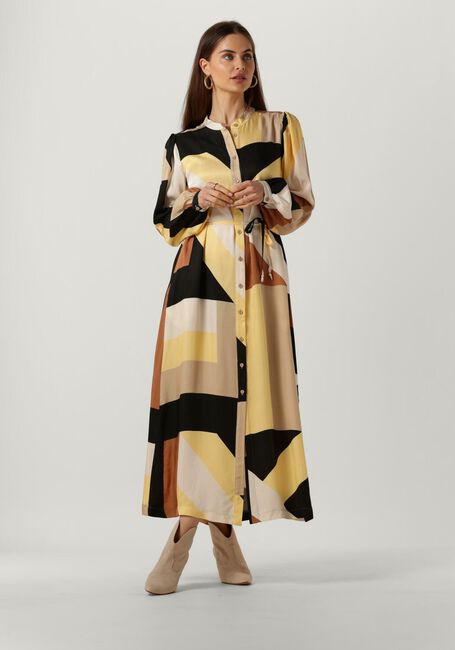 SUMMUM Robe midi DRESS GRAPHIC LINES en multicolore - large