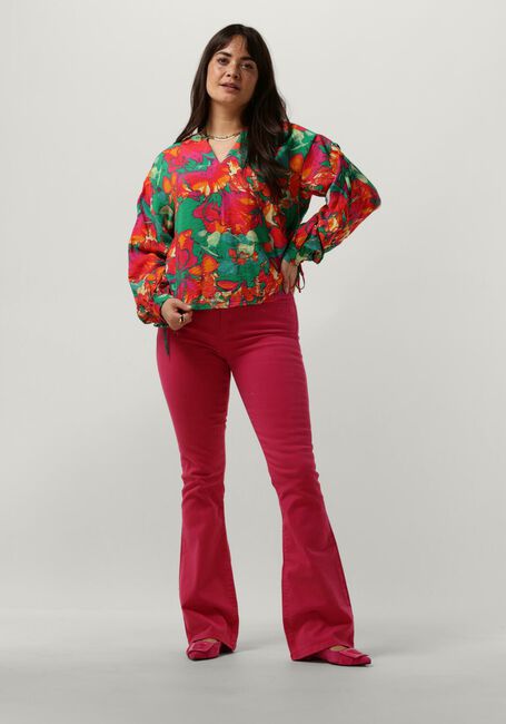 MINUS THILDA V-NECK BLOUSE Blouses en rose - large