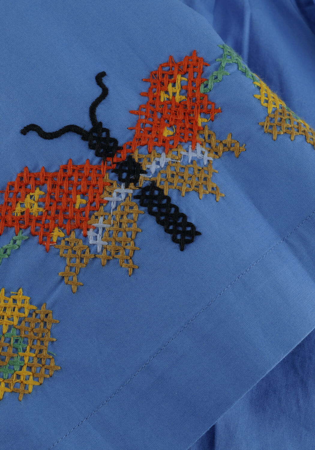 Blauwe MOLO Top ROSALYN - large