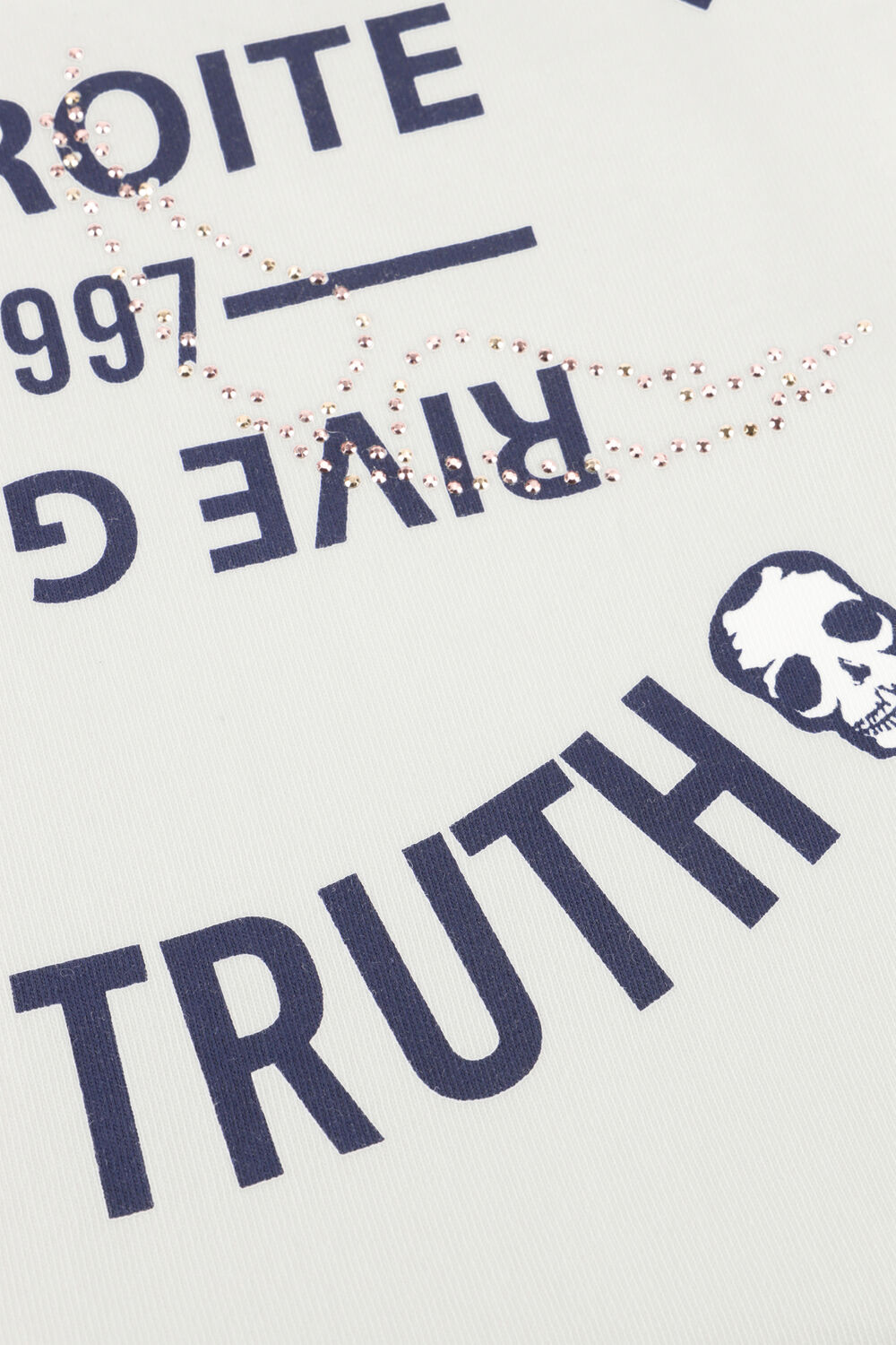 ZADIG & VOLTAIRE Haut X60535 en blanc - large