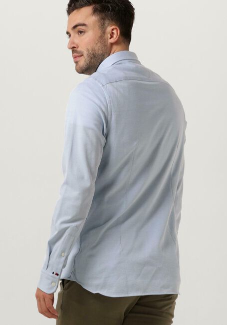 TOMMY HILFIGER Chemise classique 1985 KNITTED SF SHIRT Bleu clair - large