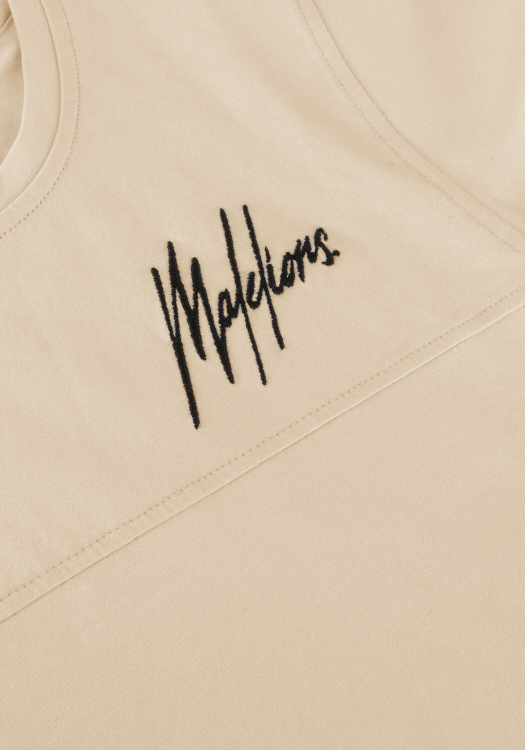 MALELIONS T-shirt COUNTER T-SHIRT en beige - large