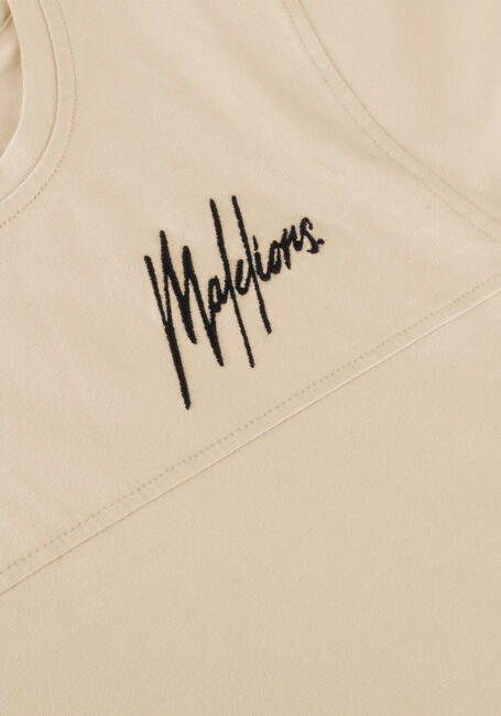 MALELIONS T-shirt COUNTER T-SHIRT en beige - large