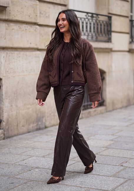 ANTIK BATIK Jack WILLOW JACKET en marron - large