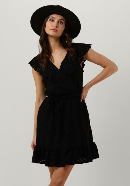 Zwarte OBJECT Mini jurk OBJFEODORA S/L DRESS - large