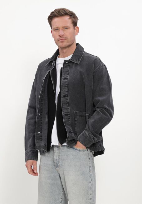 RESTER&Ouml;DS Veste en jean RTKIAN BOILED WOOL VEST Anthracite - large
