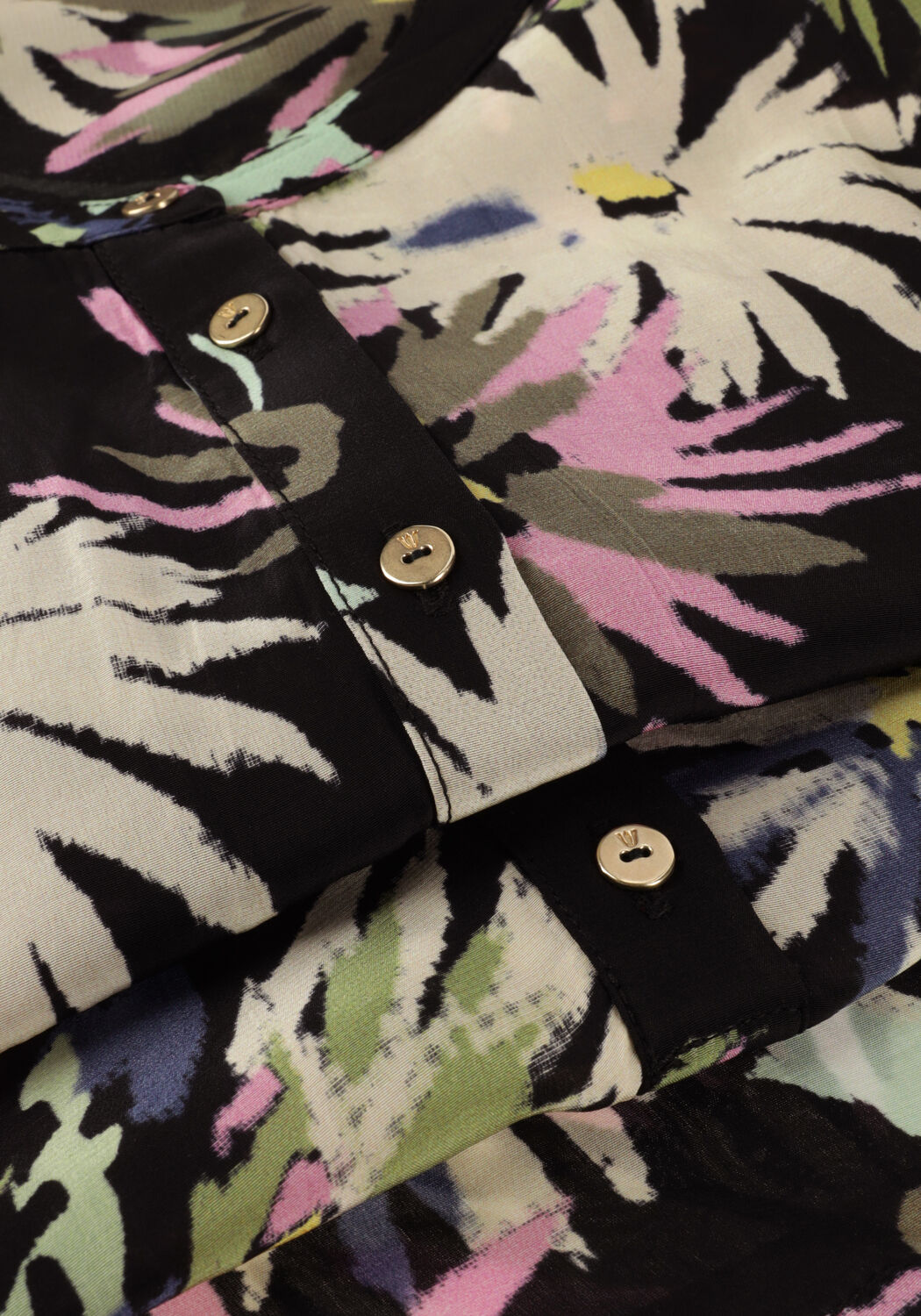 Zwarte SCOTCH & SODA  ELBOW SLEEVE EASY POPOVER - large