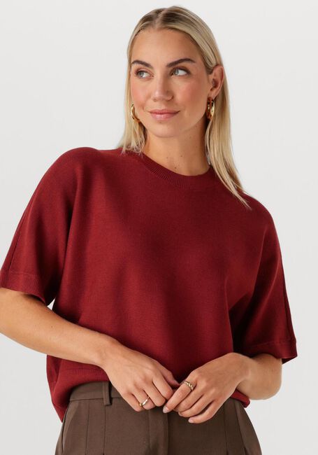 MSCH COPENHAGEN Pull MSCHTHAMIRA 2/4 PULLOVER Bordeaux - large