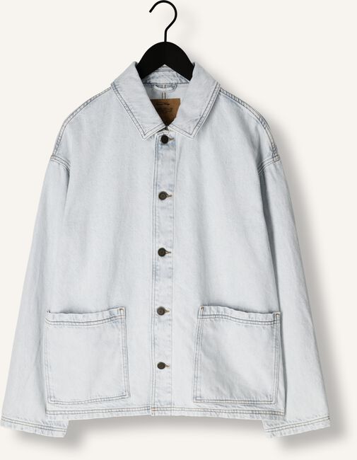 Lichtblauwe AMERICAN VINTAGE Spijkerjas JOYBIRD-B Lichtblauwe AMERICAN VINTAGE Spijkerjas JOYBIRD-B - large