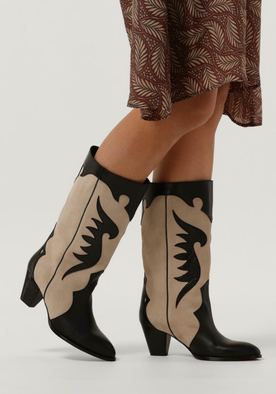 TORAL Bottes hautes AIME en noir - large