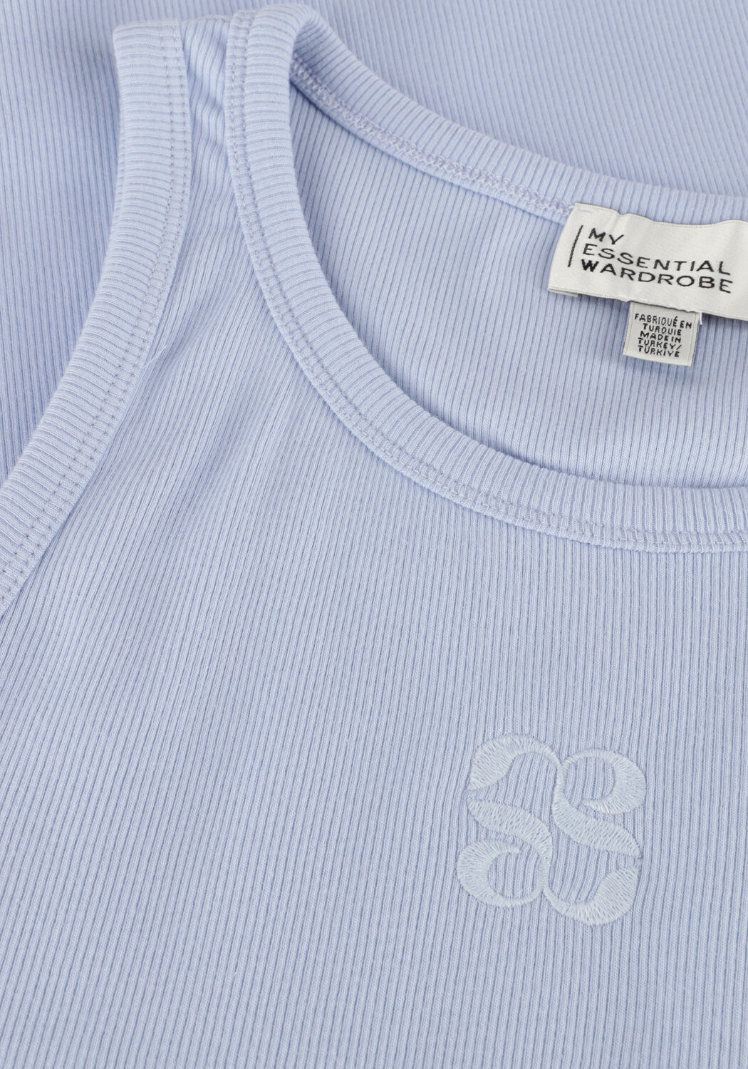 Lichtblauwe MY ESSENTIAL WARDROBE Top MANDYMW TOP - large
