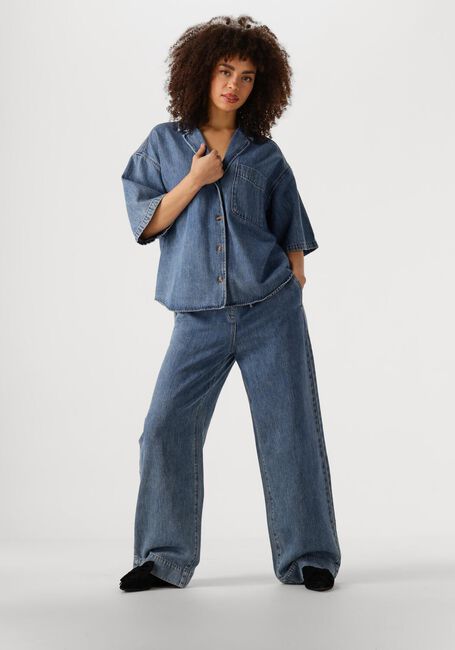 EDITED PHELINE SHIRT Blouses en bleu - large