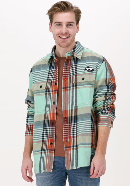 DIESEL Surchemise S-CROSS-A Menthe - large