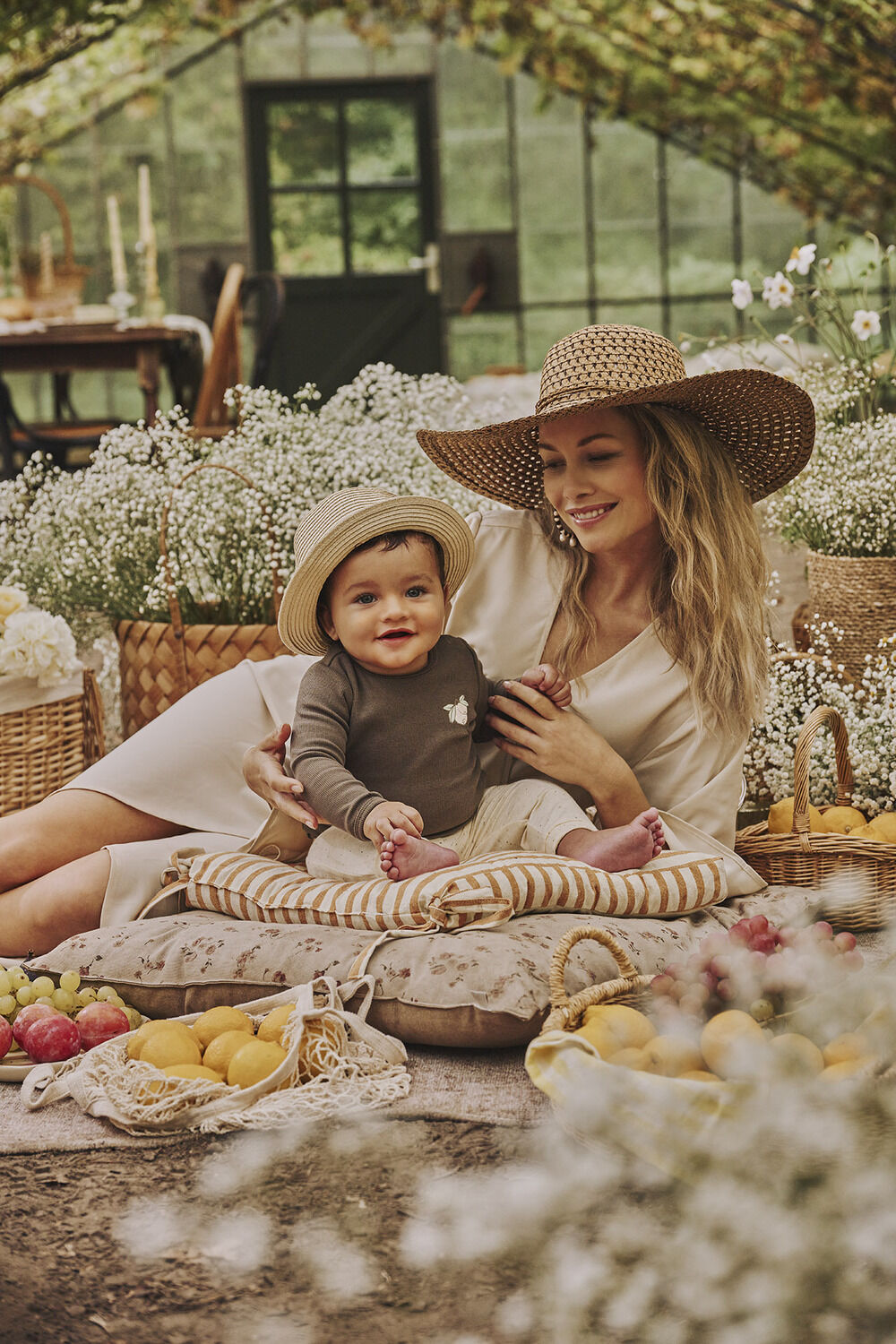 Ecru Z8 Broeken/jumpsuits DIONIS - large