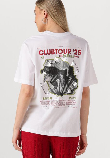 REFINED DEPARTMENT T-shirt MAGGY T-SHIRT en blanc - large