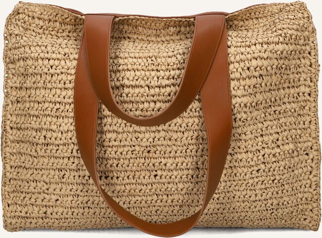 Bruine NÚNOO Shopper SHOPPER RAFFIA Bruine NÚNOO Shopper SHOPPER RAFFIA - large