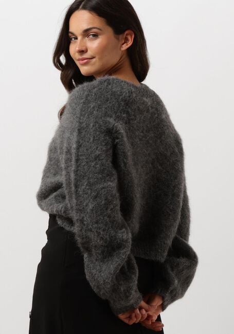 GESTUZ Pull SABIGZ SHORT PULLOVER en gris - large