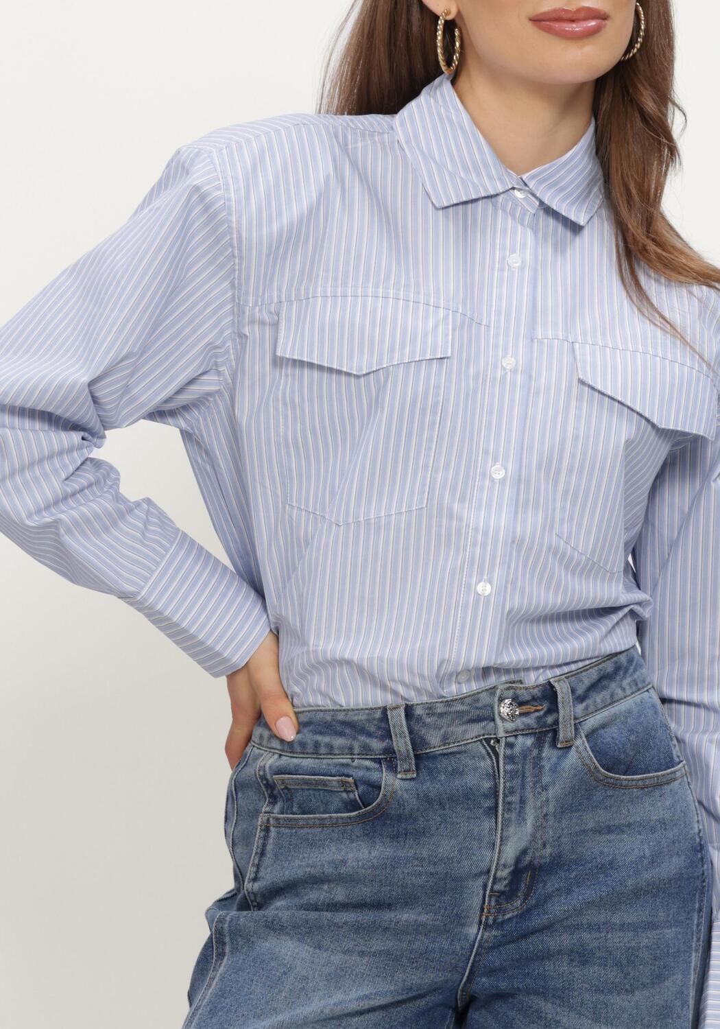 NOTRE-V NV-INGRID Blouses Bleu clair - large