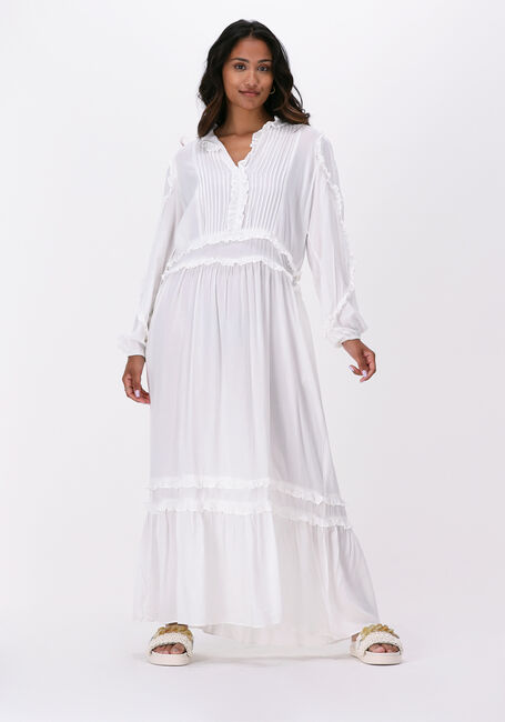 EST'SEVEN Robe maxi EST’VOLT DRESS LONG en blanc - large
