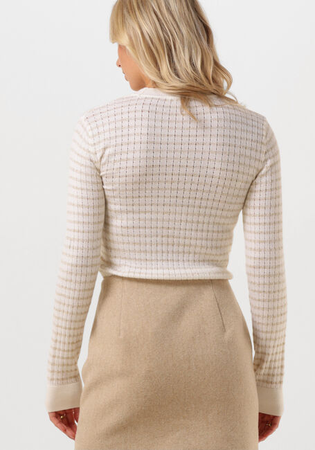 VANILIA LUREX CREWNECK Hauts & T-shirts Écru - large