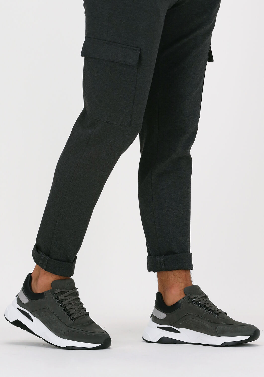 Grijze NUBIKK Sneakers DUSK MALTAN - large