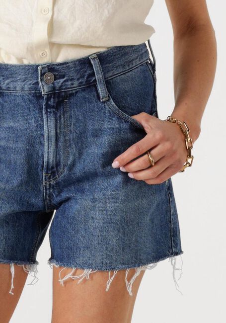 Blauwe G-STAR RAW Jeans JUDEE SHORT RAW EDGE WMN - large