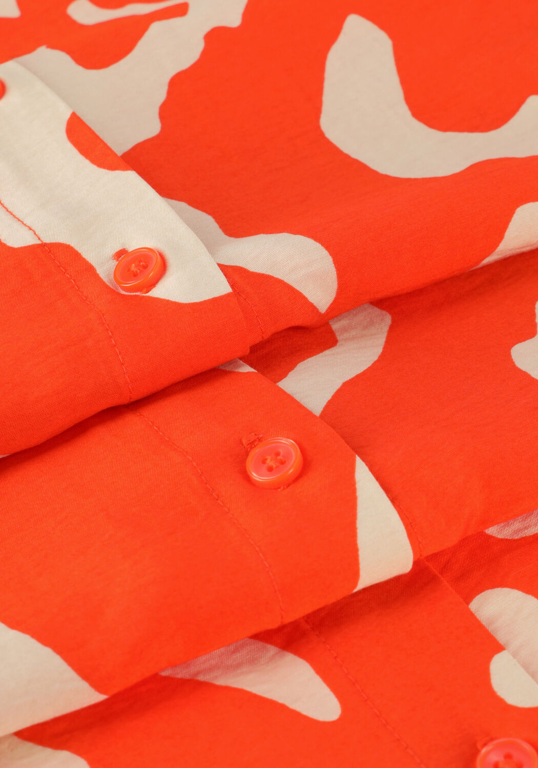 OBJECT Robe midi JACIRA TILDA L/S SHIRT DRESS Corail - large