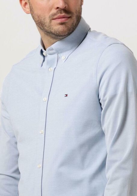 TOMMY HILFIGER Chemise classique 1985 KNITTED SF SHIRT Bleu clair - large