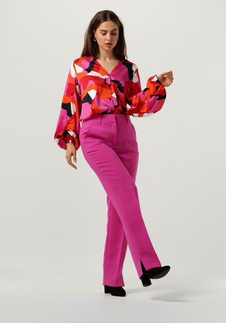 Fuchsia JANICE  BLOUSE DAMES PRINT ABE - large