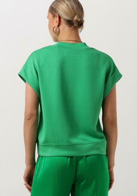 Groene SCOTCH & SODA Trui V-NECK SLEEVELESS MODAL SWEATSHIRT - large