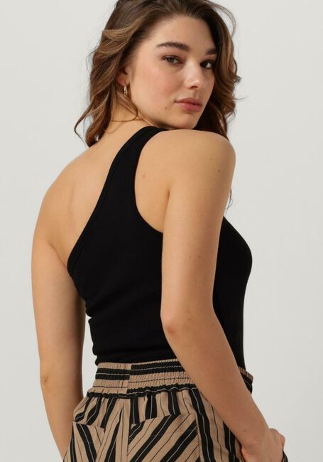 GESTUZ Haut DREWGZ ONE SHOULDER en noir - large