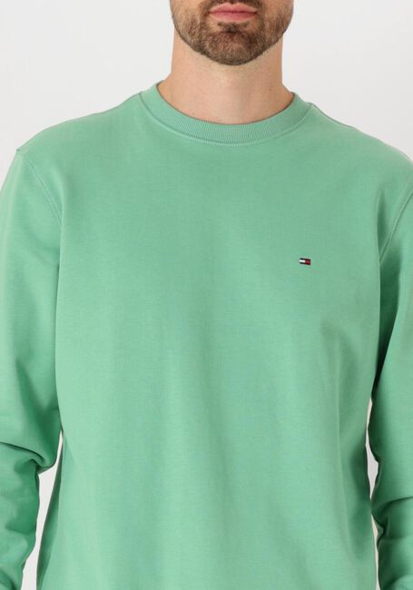 Groene TOMMY HILFIGER Trui ESSENTIAL TERRY CREWNECK - large