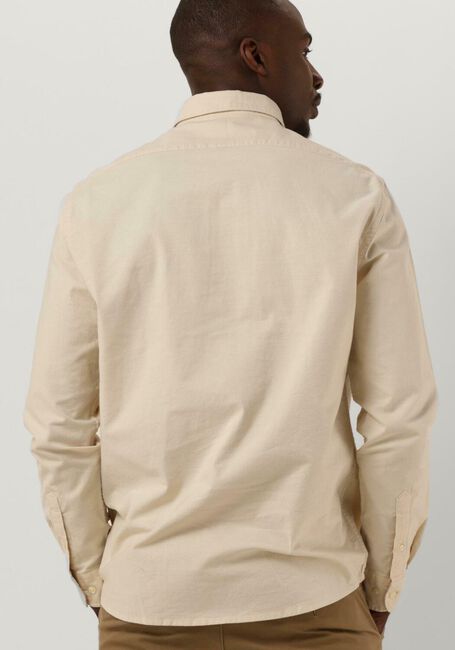 SELECTED HOMME Chemise décontracté SLHREGRICK-OX FLEX SHIRT LS en beige - large