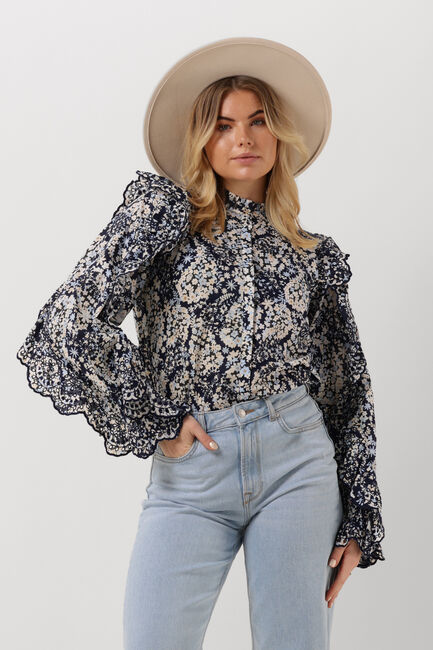 Donkerblauwe FABIENNE CHAPOT  PHAEDRA BLOUSE 43 - large