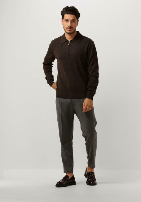 TIGER OF SWEDEN Pull ORBIT RWS en marron - large