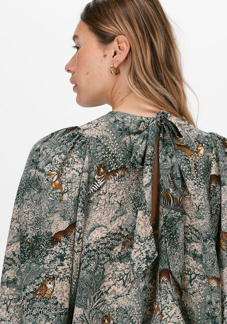 Zwarte SUMMUM  TOP PRINT ANIMALS - large